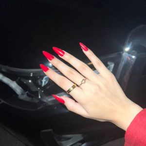 Velvet Rouge – Premium Dark Red Press-On Nails